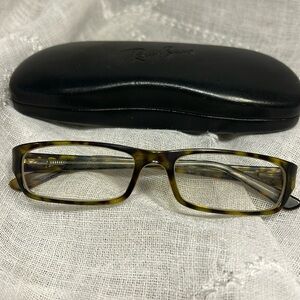Ray-Ban frames with case